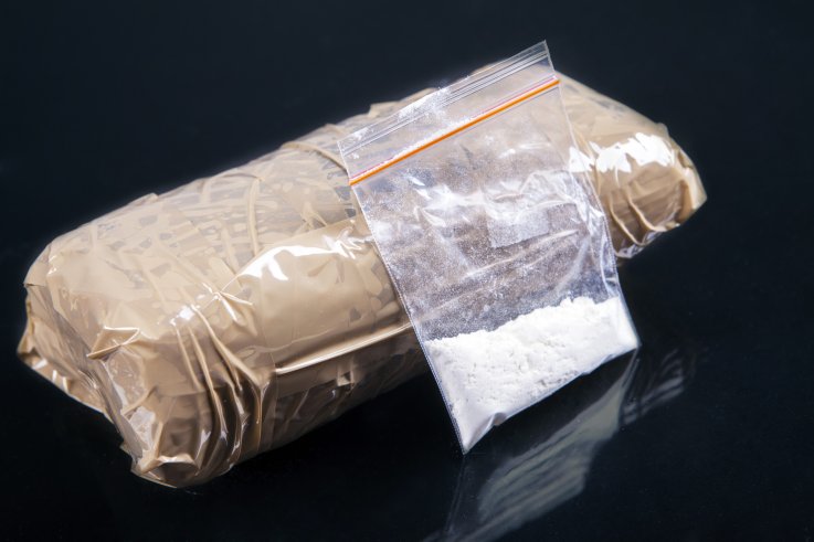 Bags full of white powder Bags full of white powder