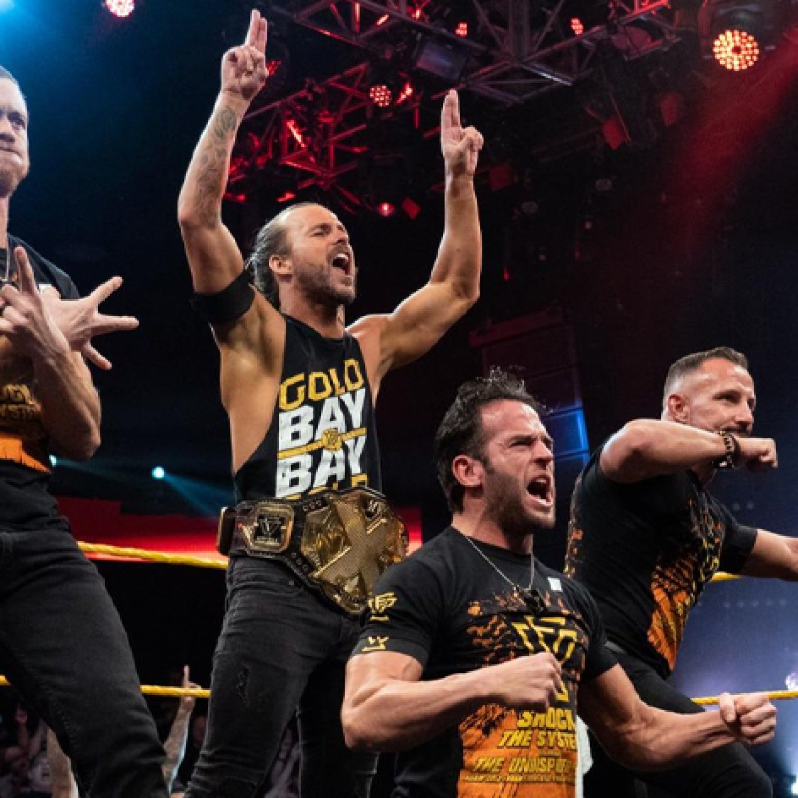 Nxt Live Results Usa Premiere May Lead To Undisputed Era Draped In Gold