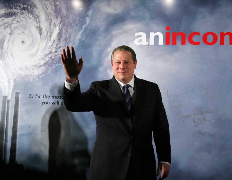 Al Gore, An Inconvenient Truth, 2006, getty,
