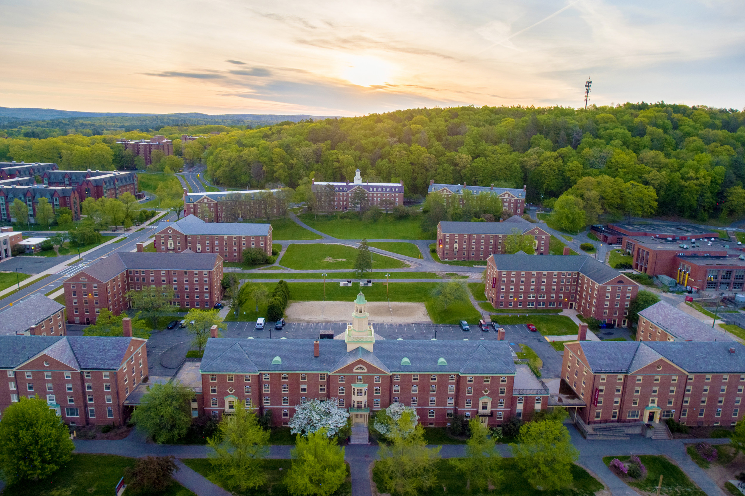 UMass-Amherst_SPHHS_aerial_3x2-ratio. 