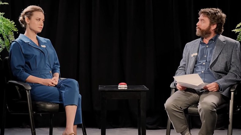 Brie Larson at between two ferns