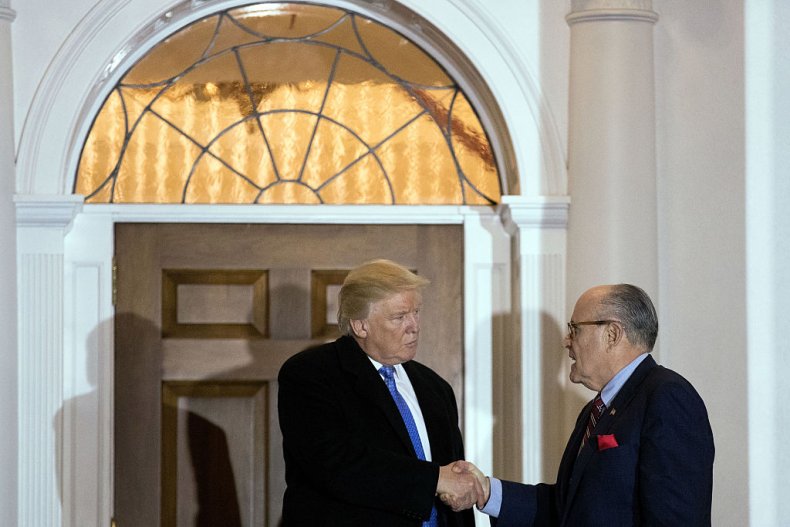 Donald Trump and Rudy Giuliani