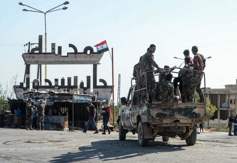 syria army khan sheikhoun idlib