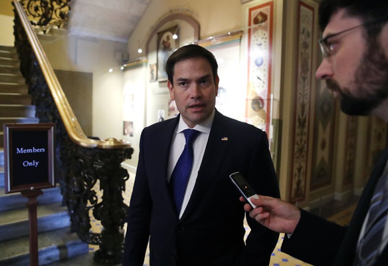 marco rubio defends trump ukraine call