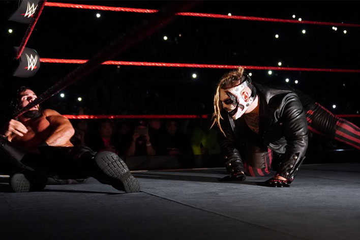 The Fiend and Seth Rollins Fight After RAW Goes Off the Air