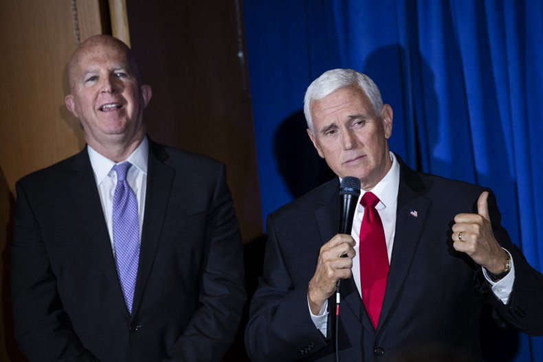 Vice President Pence Visits The New York City Police Department