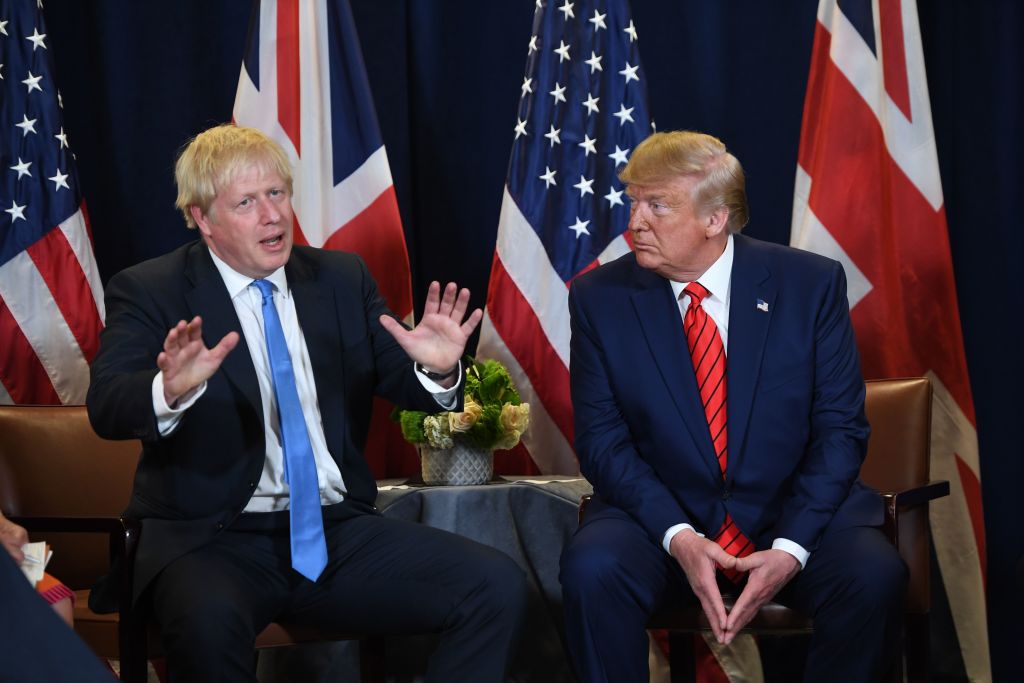 British PM Boris Johnson Pushes Back Against Trump After President ...