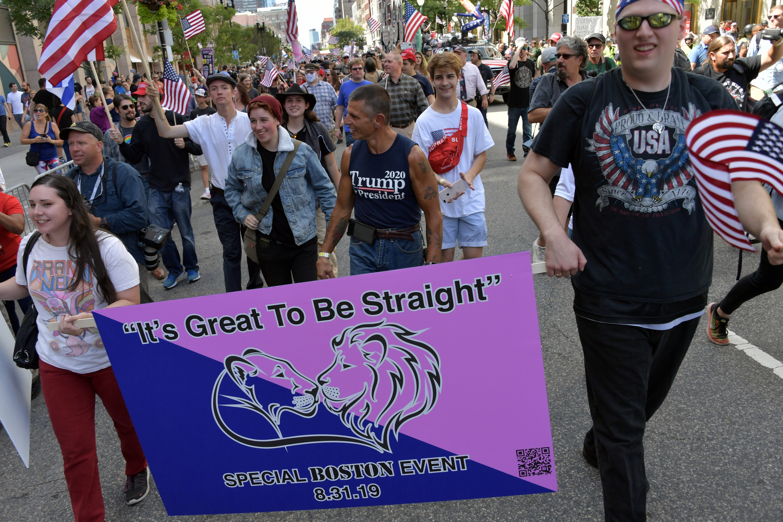 Judge in Boston "Straight Pride Parade" counter-protest trial und...