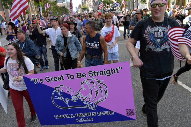 straight pride parade
