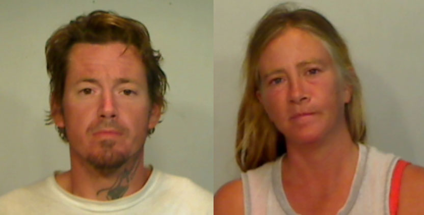 Florida Couple Stumbles Into a Private Backyard For Public Drunken