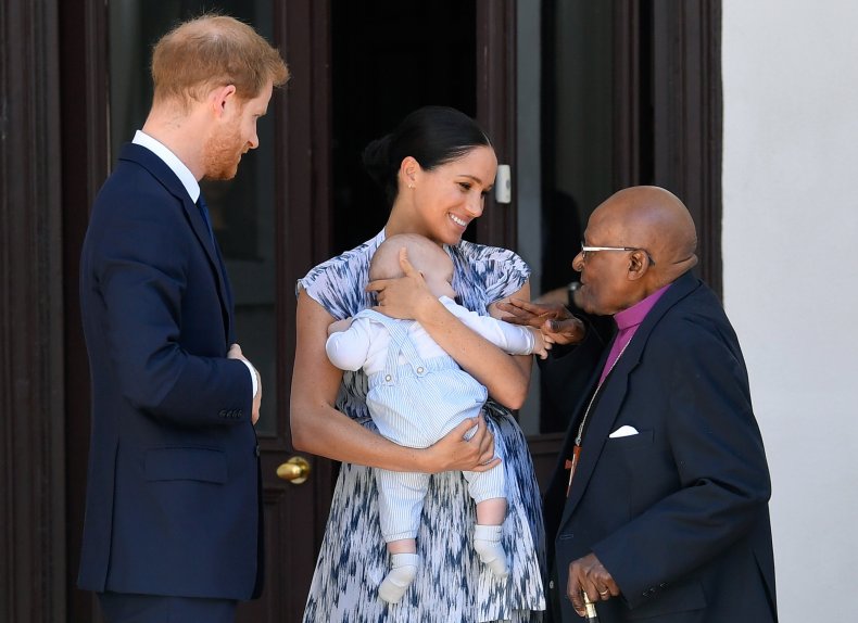 Pictures of Baby Archie's First Royal Meeting in South Africa