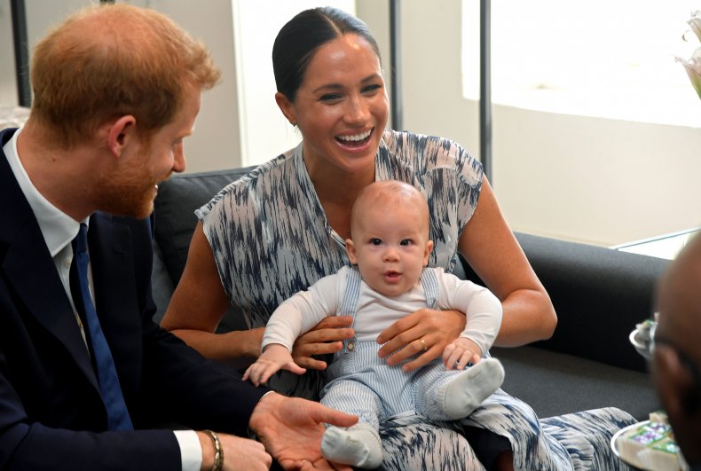 Pictures of Baby Archie's First Royal Meeting in South Africa