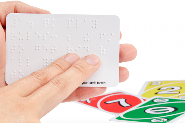 Resultado de imagen para mattel uno braille
