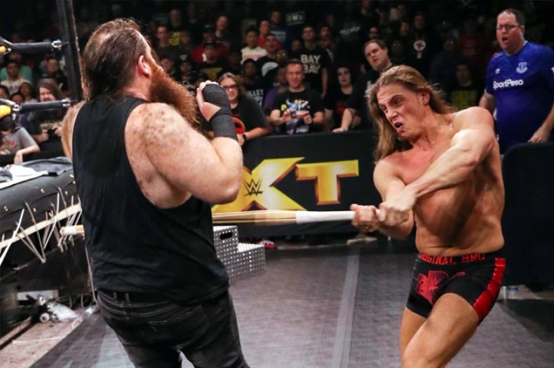 nxt matt riddle vs killian dain