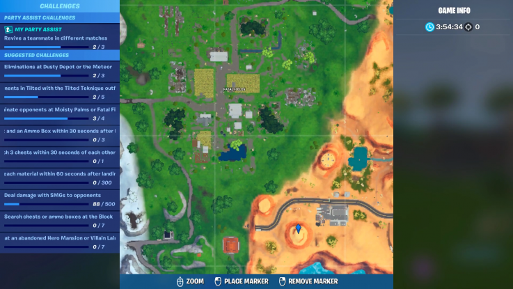 fortnite bullseye location 1 fortnite bullseye location 1