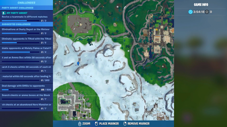 fortnite bullseye location 2 fortnite bullseye location 2