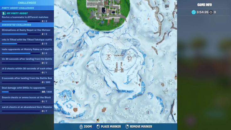 fortnite bullseye location 3 fortnite bullseye location 3