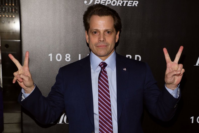 The Mooch Throws Up Deuces