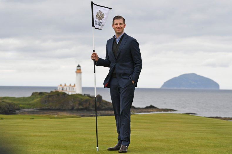 Eric Trump Scotland Golf Fox