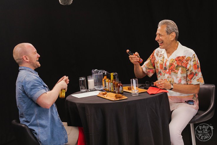 Jeff goldblum hot ones Jeff goldblum hot ones