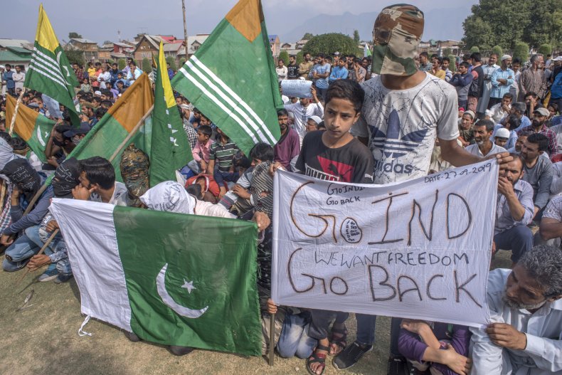 india kashmir protests unrest crackdown