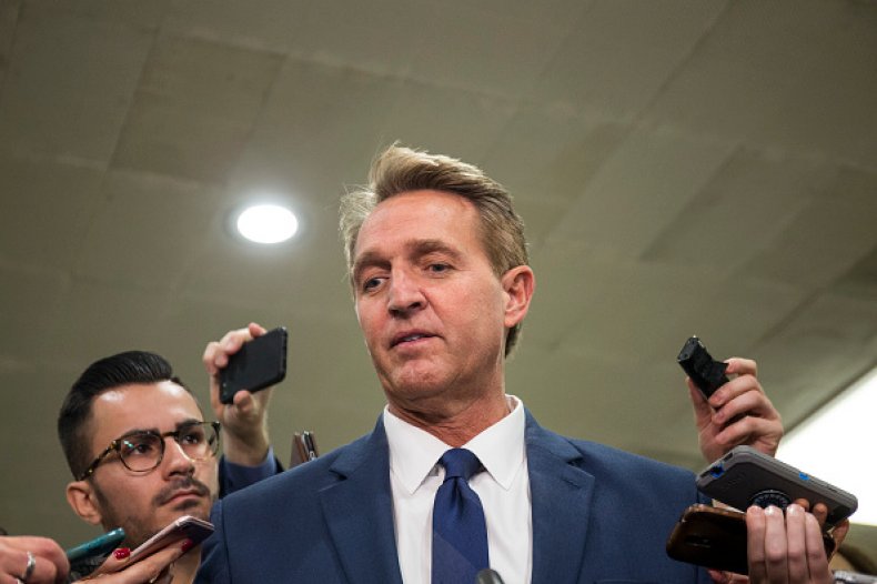jeff flake op-ed trump conduct impeachment