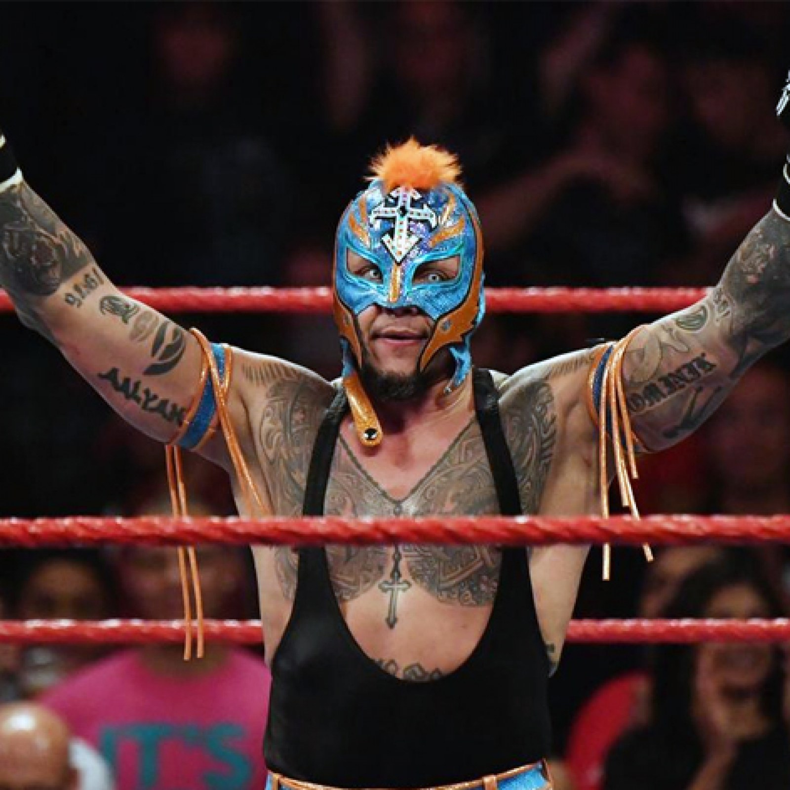 Rey Mysterio Talks Universal Championship Match Against Seth Rollins Dominick And His Legacy