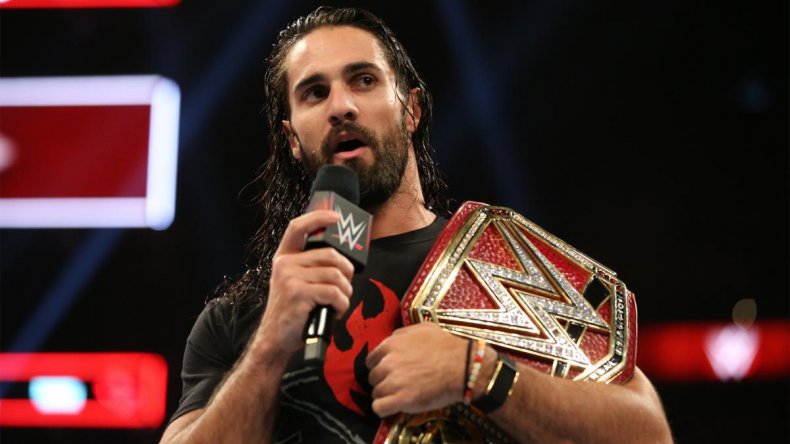seth rollins wwe monday night raw universal