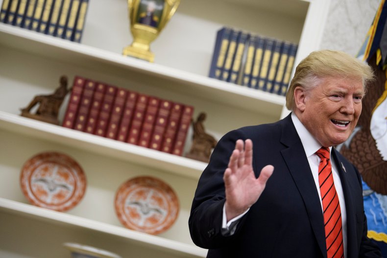Donald Trump civil war tweets Twitter impeachment