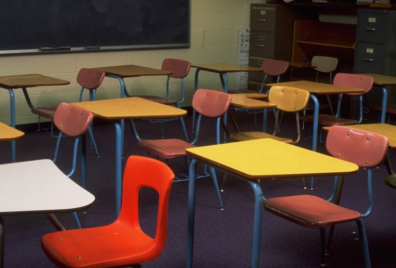 Empty Classroom Stock Image