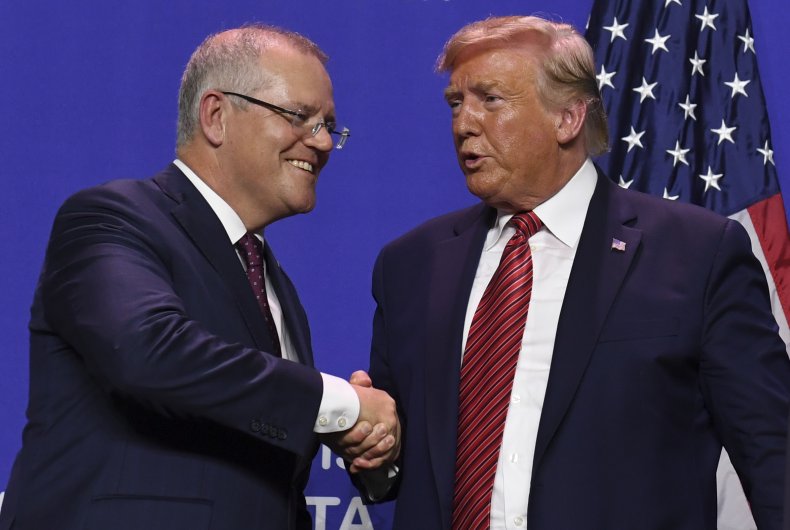 Australian Prime Minister Scott Morrison