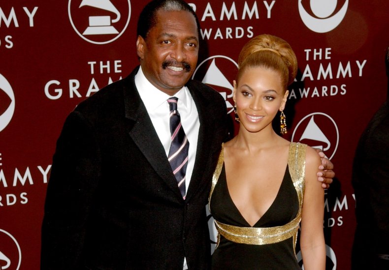 Mathew Knowles and Beyonce