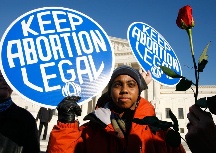 Pro-abortion protest Pro-abortion protest