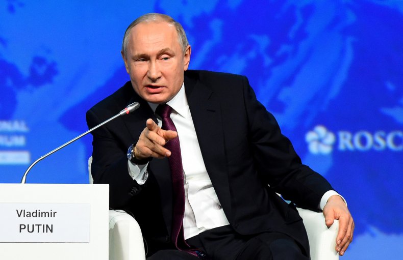 Putin Talks Climate in St. Petersburg