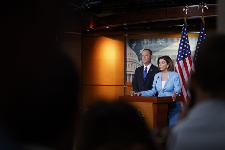 pelosi schiff warn trump stonewalling obstruction congress