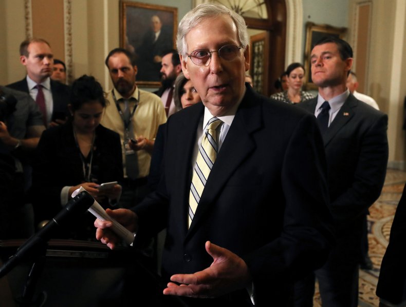 mcconnell, trump impeachment