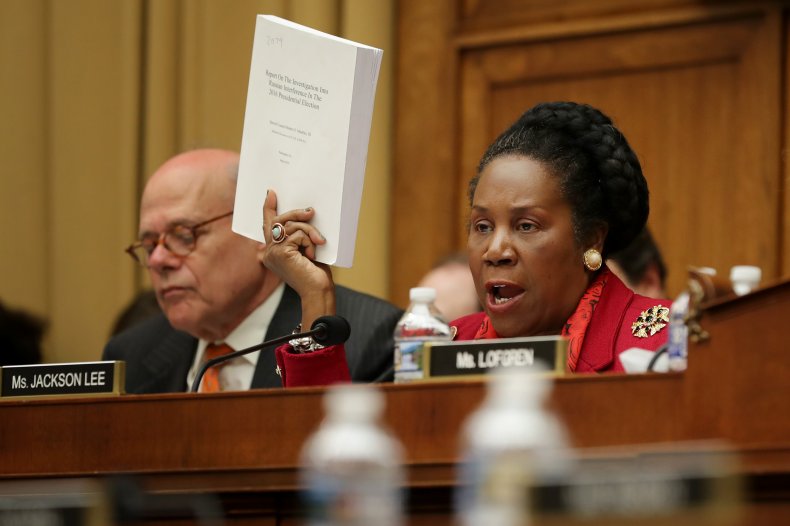 sheila jackson lee, trump impeachment