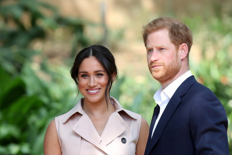 Meghan and Harry in South Africa