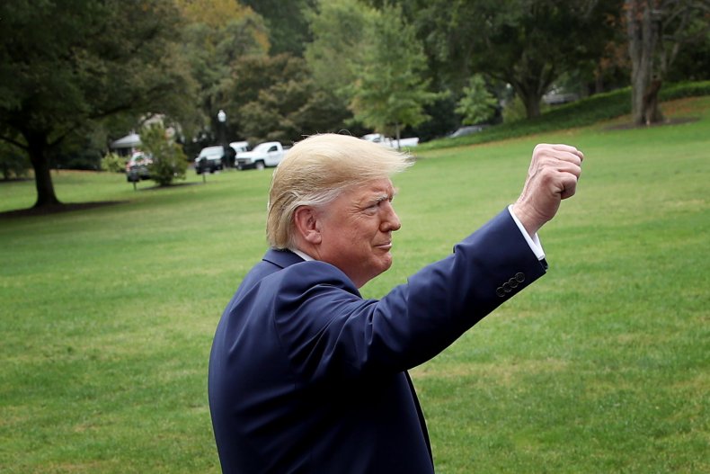 Donald Trump October White House