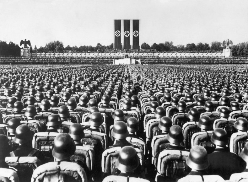 nazi party, germany, Nuremberg, adolf hilter, getty