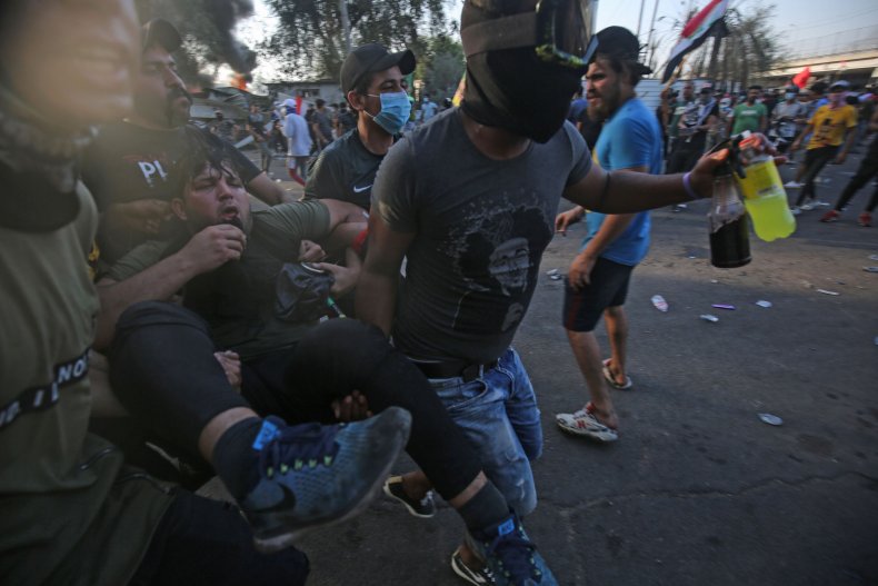 Iraq Protesters October 3
