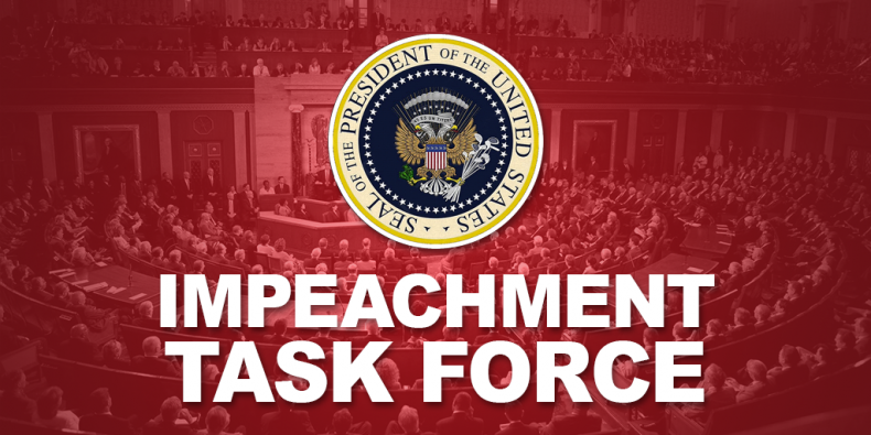 Trump Impeachment Task Force Logo