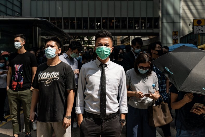 Hong Kong, masks, China, ban, surveillance