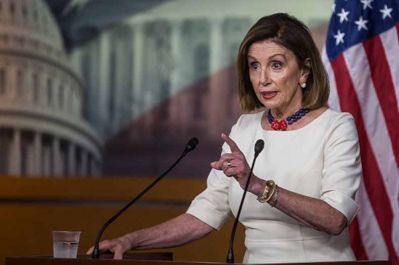 nancy pelosi discusses trump impeachment weekly conference