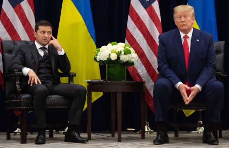 Donald Trump Ukraine President Zelensky