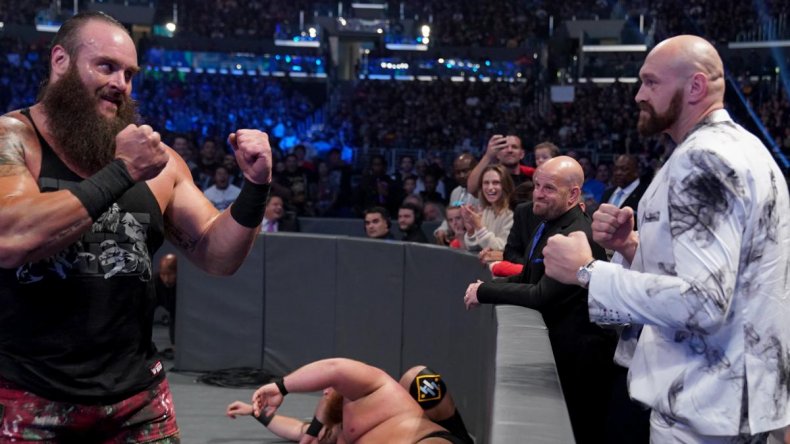 braun strowman tyson fury smackdown wwe