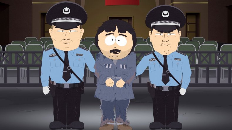South Park banned in China