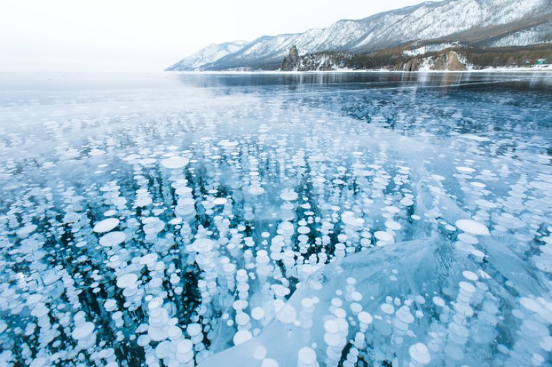 methane bubbles
