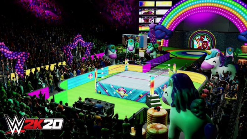 wwe 2k20 mycareer mode new day arena