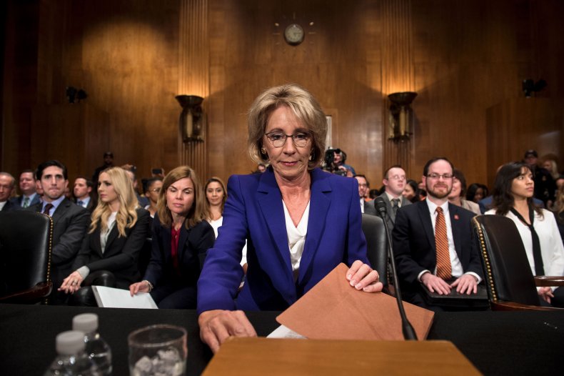 Betsy DeVos confirmation hearing
